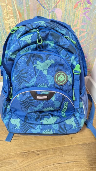 Підлітковий шкільний рюкзак coocazoo jobjobber tropical blue