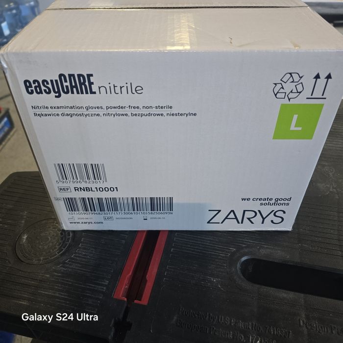 Rękawiczki nitrylowe rozmiar S pakowane po 100 lub 200