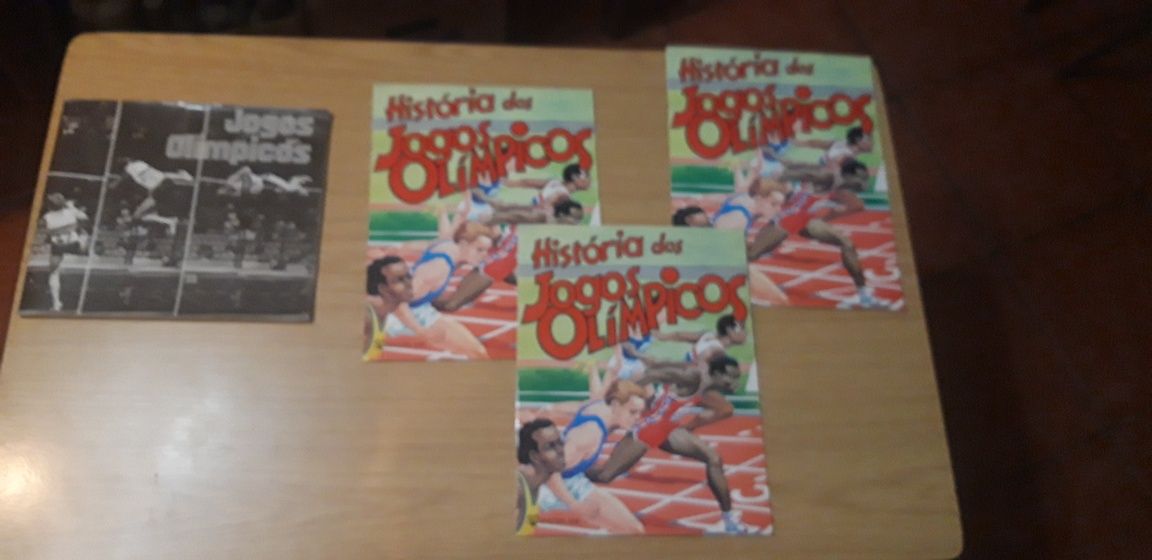 Conjunto de 4 Livros Jogos Olímpicos