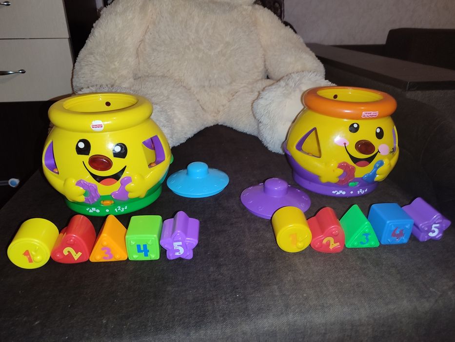 Сортер fisher price горщик фішер прайс укр.мова