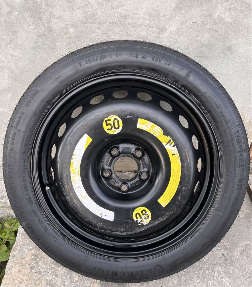 Докатка запаска MERCEDES S-CLASS W221 221 r18 155/70 5*112 dia66.6