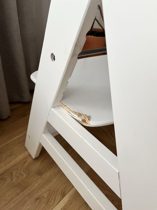 Hauck Aylo pęknięty podnóżek