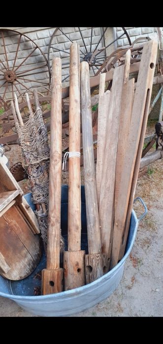 Stare Kije I siatki do lnu I inne z prl Siatki są mocne nadają się do