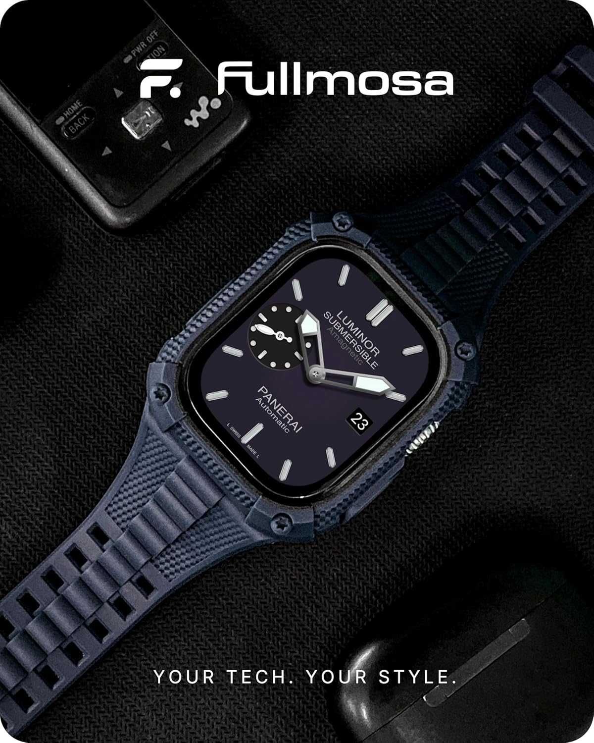 Fullmosa pasek Apple Watch pasek silikonowy typu Bumper