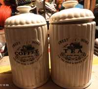 Sweter home- pojemniki ceramiczne na kawę i herbatę