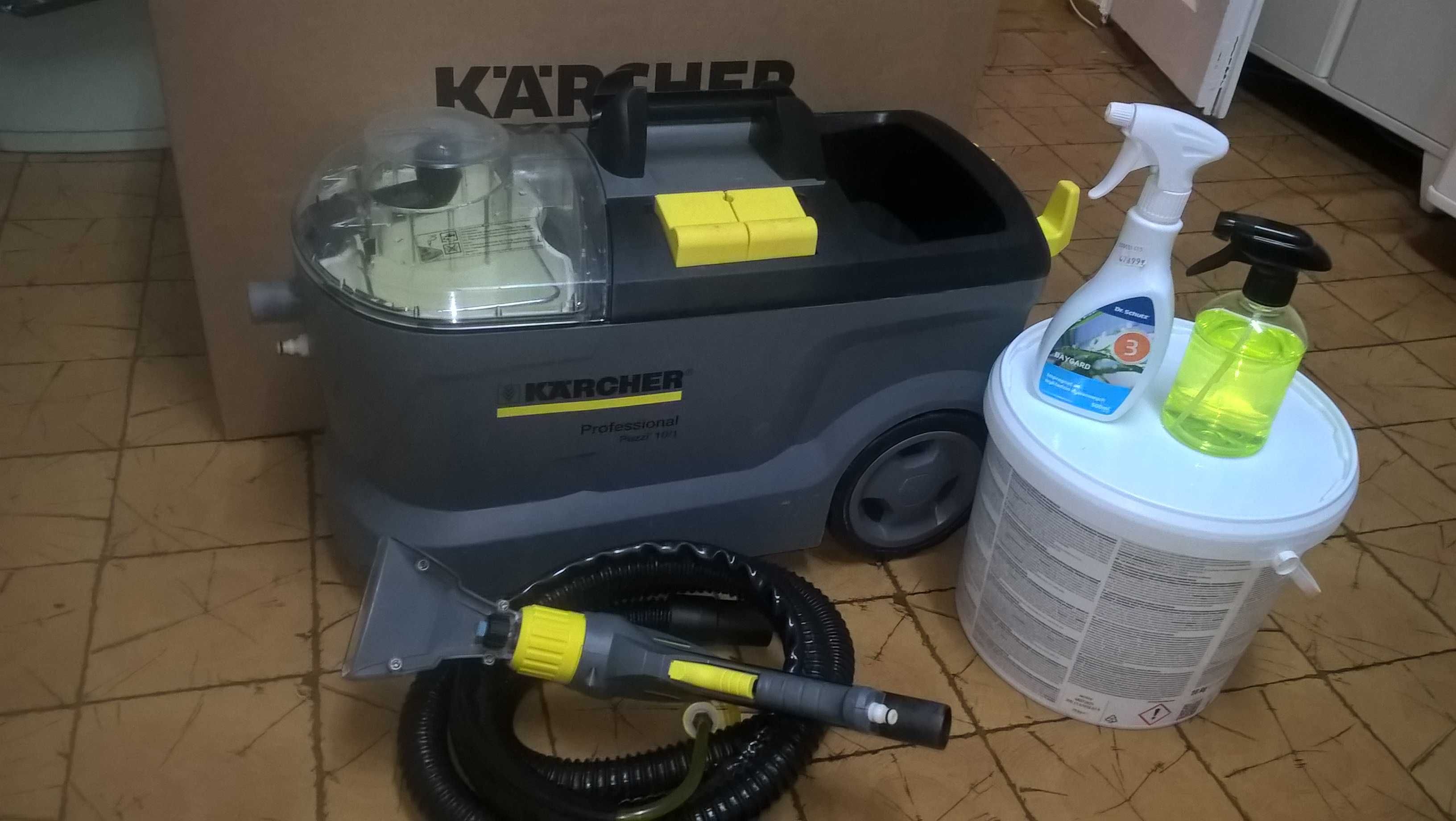Odkurzacz piorący karcher puzzi 10/1 RM 760 Proszek