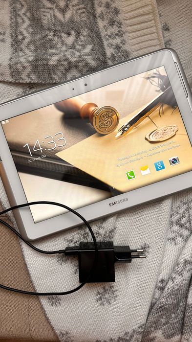 Планшет Samsung Galaxy Note 10.1 (GT-N8000ZWASEK) Pearl White
