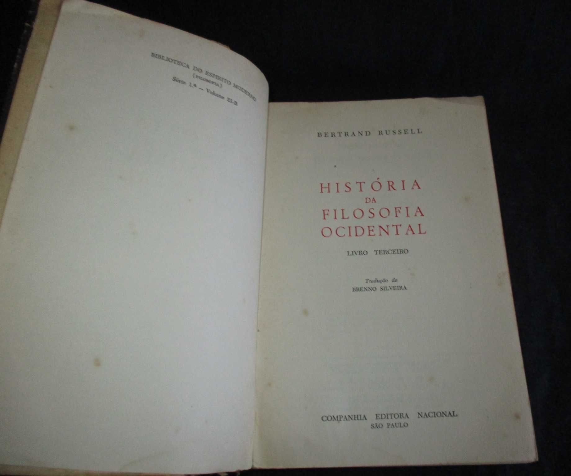 Livros História da filosofia Ocidental Bertrand Russell Completo