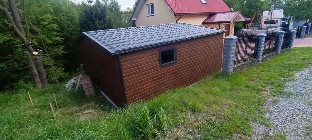 Garaz drewnopodobną 6x6