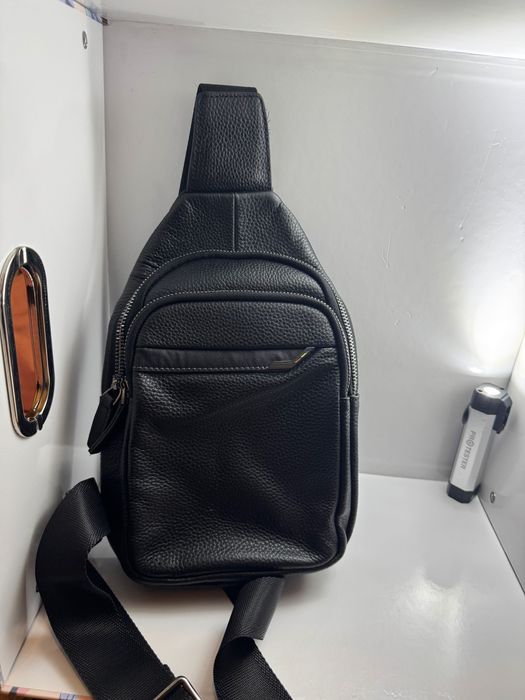 Miraton, новая кожаная сумка через плечо.