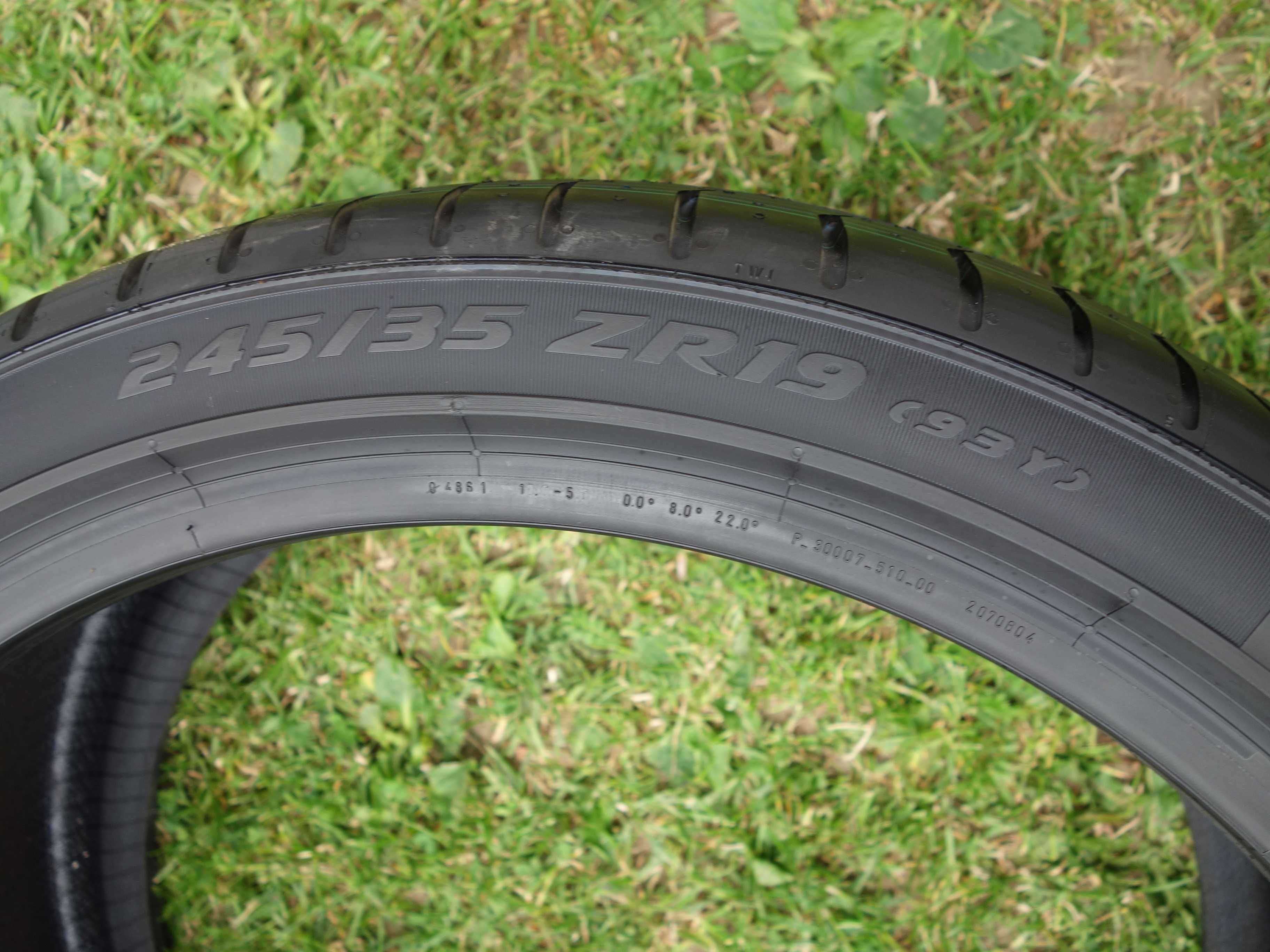 Opony PIRELLI P ZERO 245/35/19 4 Sztuki Nowe AO