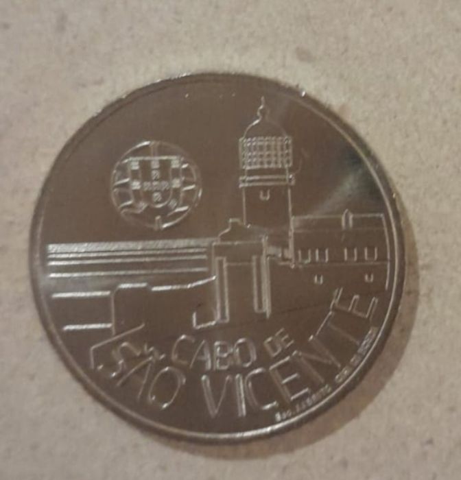 Moeda portuguesa de colecção - Cabo São Vicente, Faróis Portugal, 5€ -