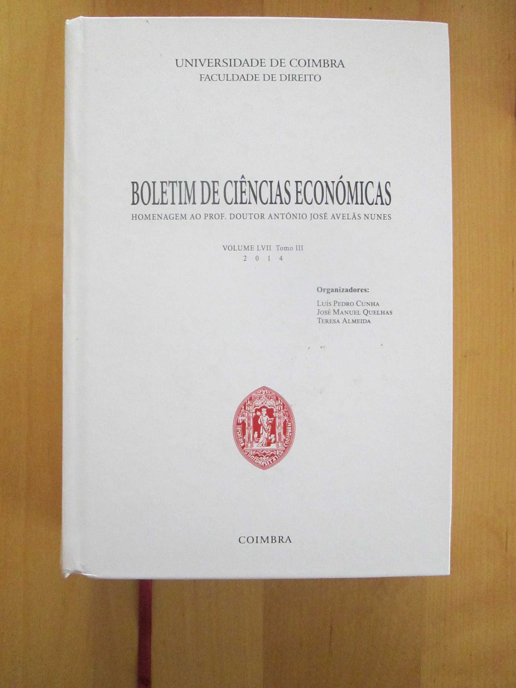 Boletim de Ciências Económicas - homenagem Prof. Avelâs Nunes
