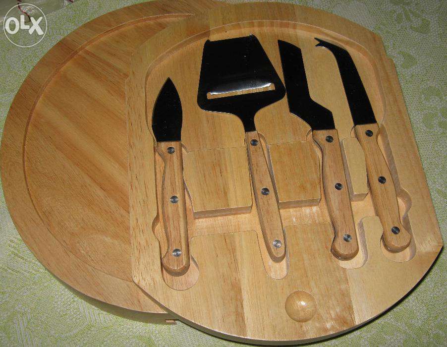 deska do serów z nożami