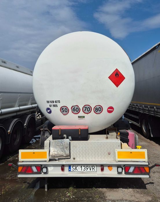 Cysterna gazowa LDS 2004 propan, butan, propylen, izobutan