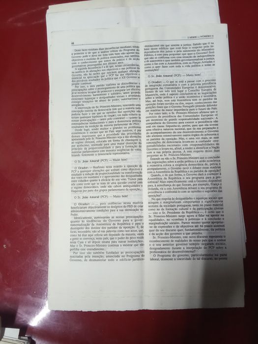 Diário Republica. Plenário da VI legislatura!