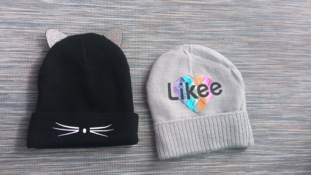 Шапки зимові дівчинці