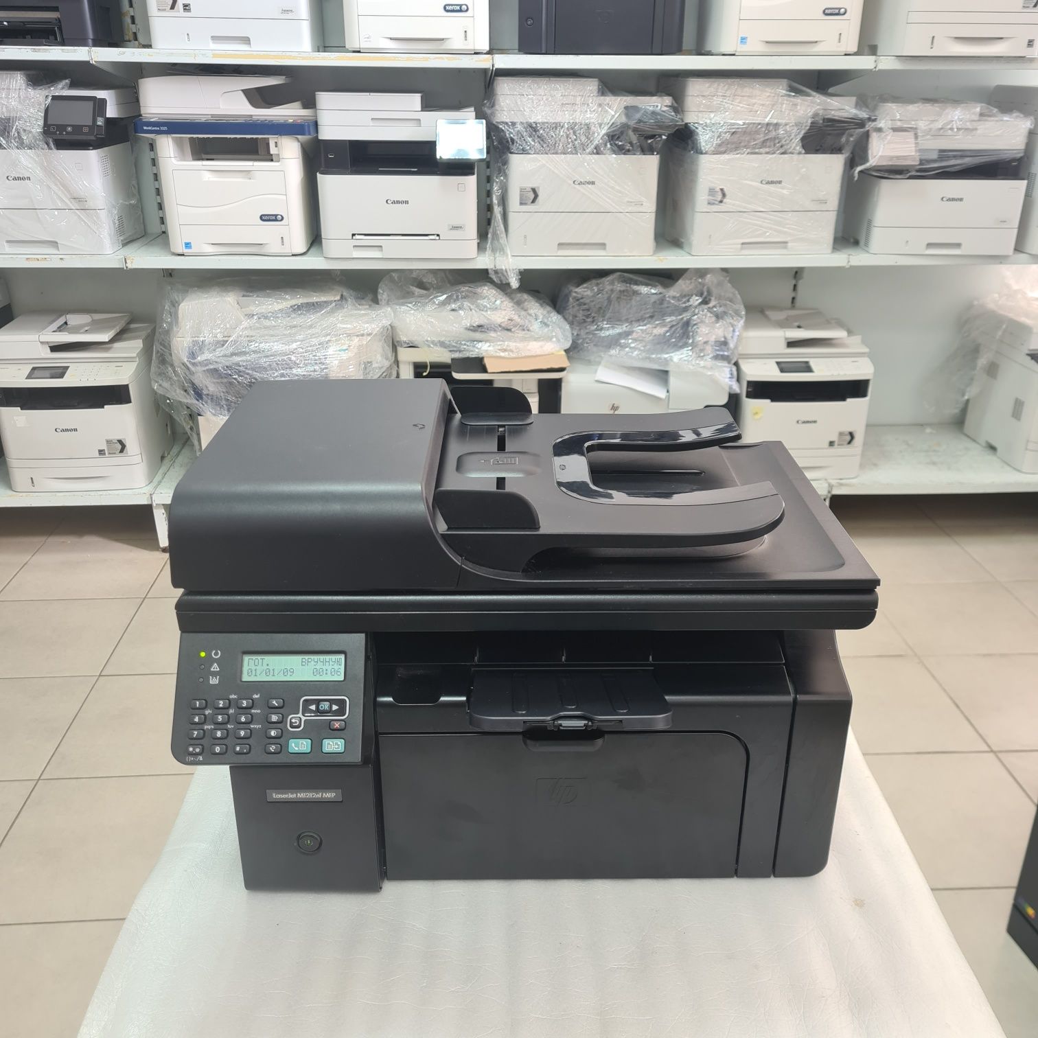 HP LaserJet M1212nf. Лазерный сетевой принтер сканер  мфу. ГАРАНТИЯ.