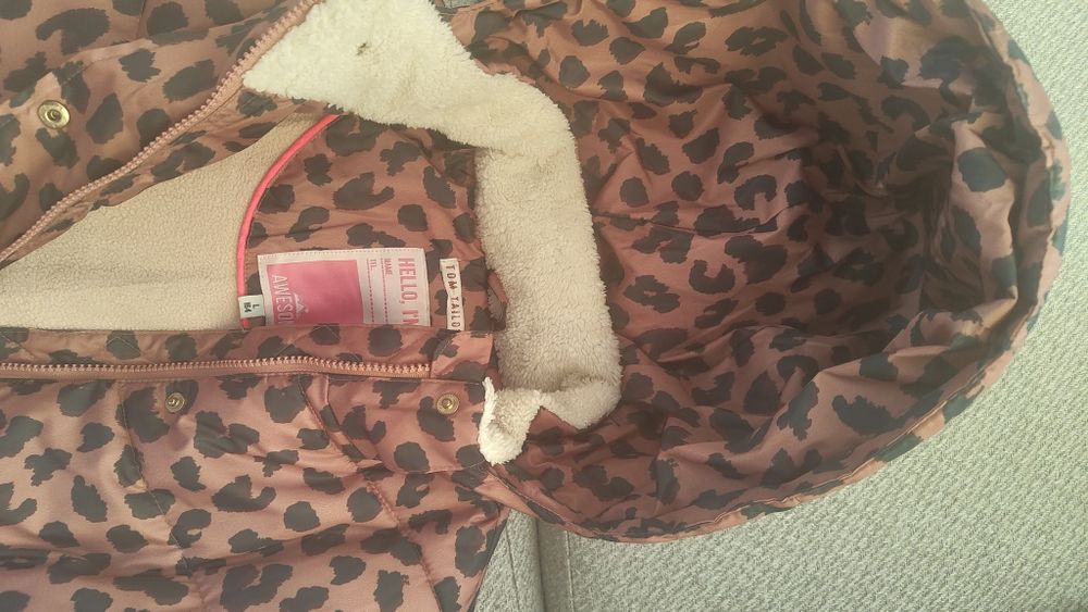 Kurtka zimowa "panterka" Tom Tailor roz L 164