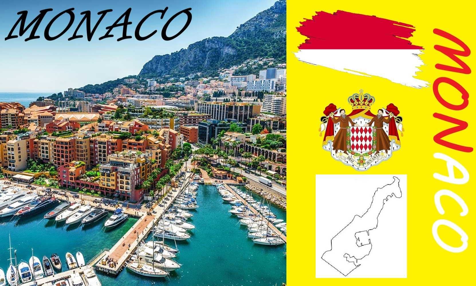 Magnes na lodówkę Monaco