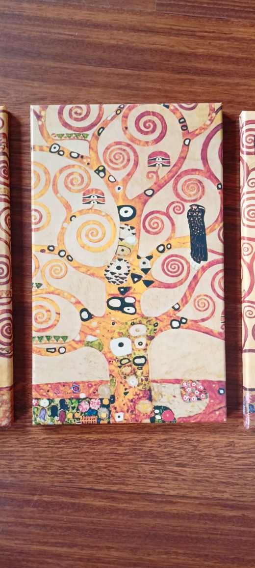 Gustav Klimt Drzewo Życia tryptyk na płótnie reprodukcja blejtram