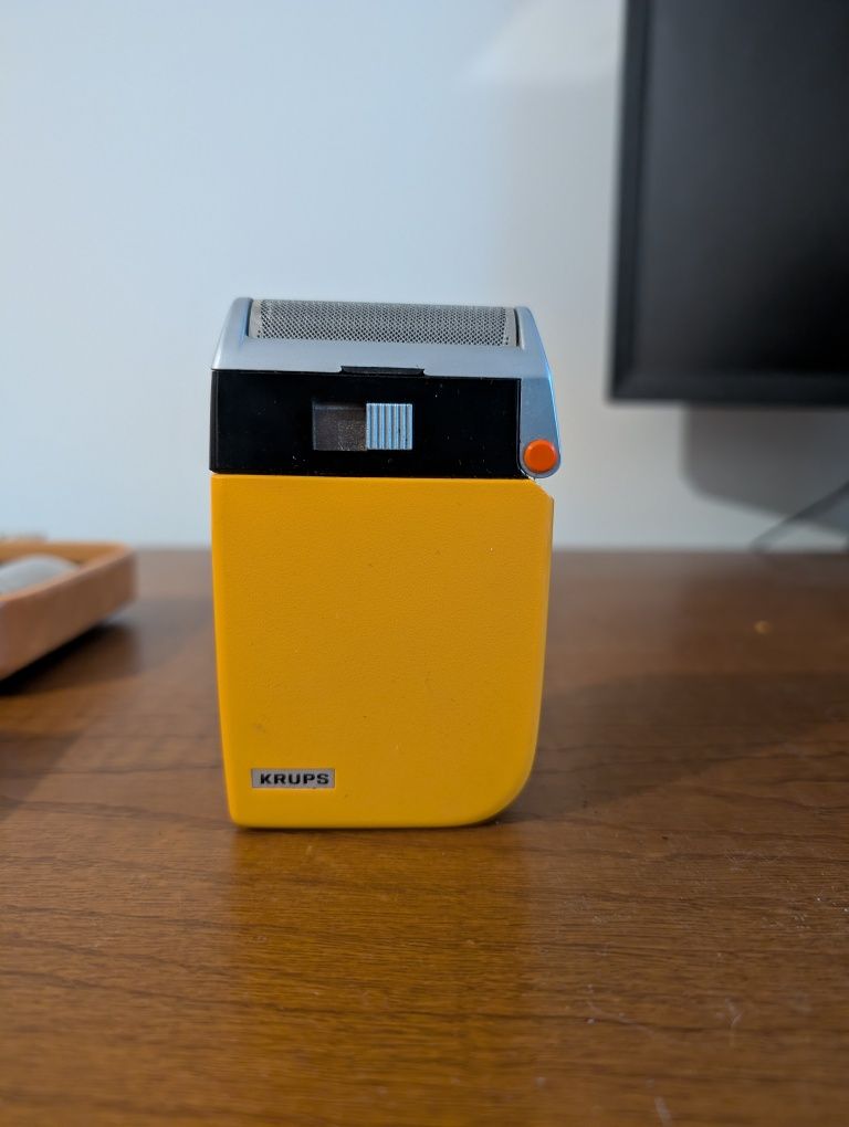 Máquina de barbear vintage Krups Flexonic II