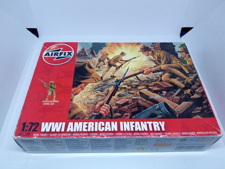 Airfix wwI American infantary