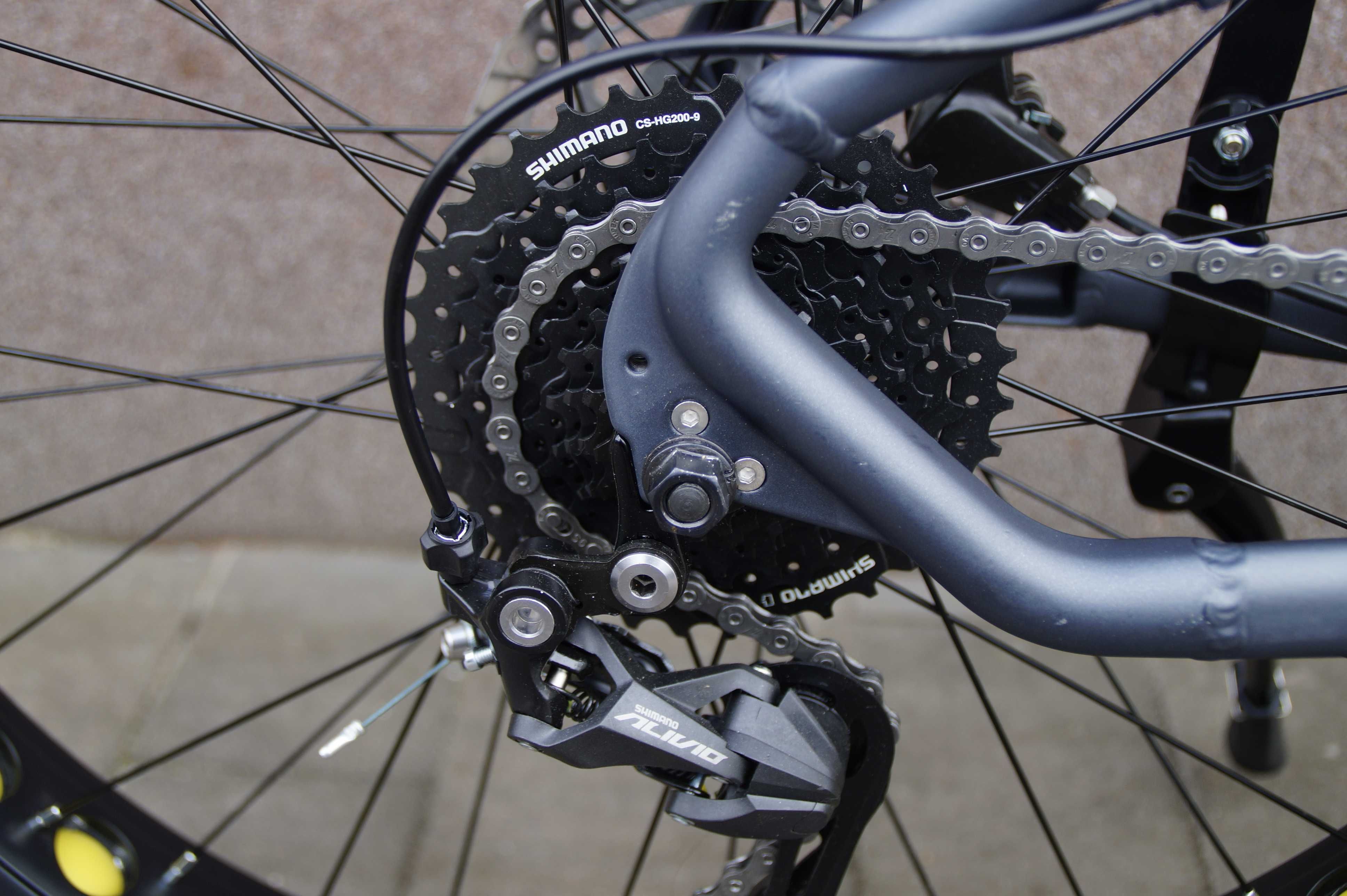Rower Fatbike rama aluminiowa tarcze hydraulika Lekki