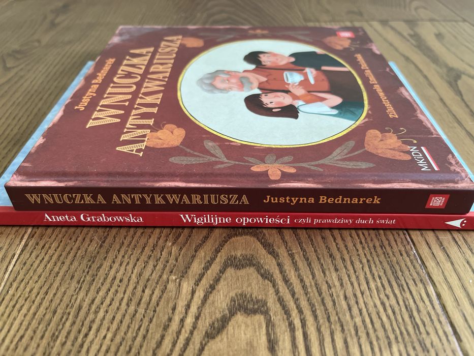 Wigilijne opowieści Aneta Grabowska oraz Wnuczka antykwariuszka