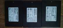 Zestaw 3szt Dyski SSD Samsung 256gb