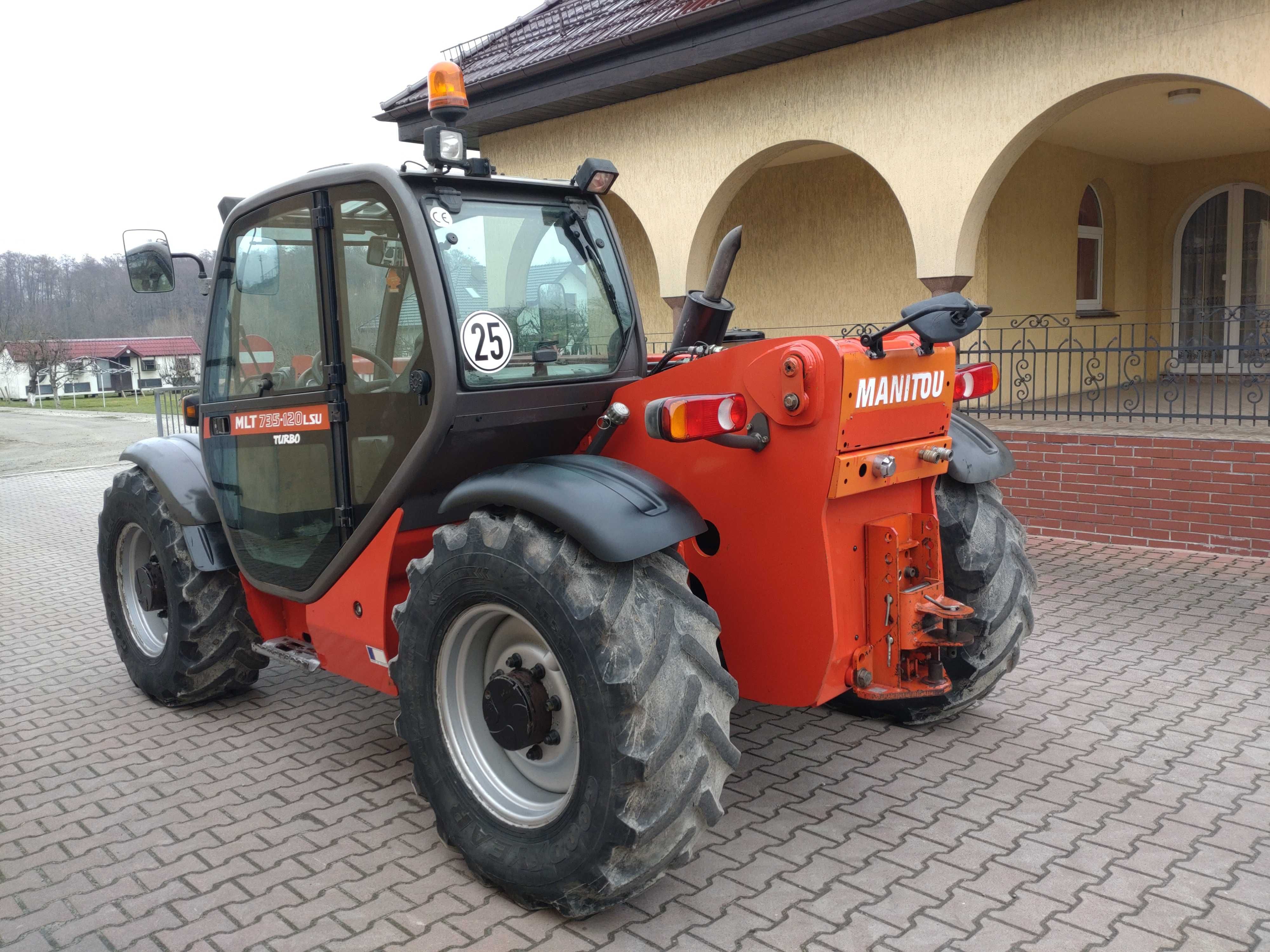 Ladowarka teleskopowa Manitou MLT 735 - 120