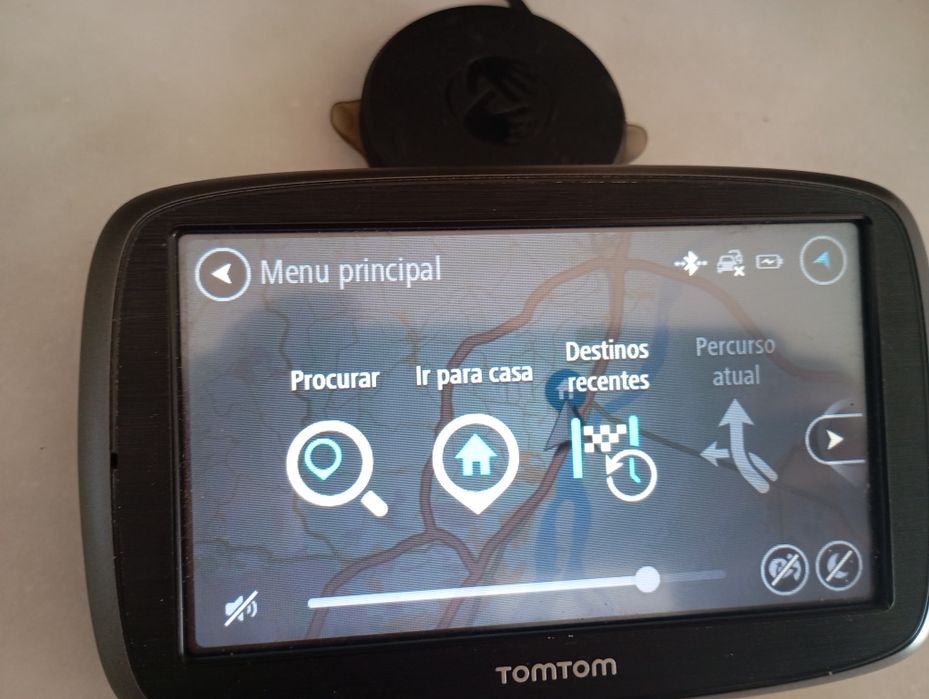 Tomtom GPS a funcionar