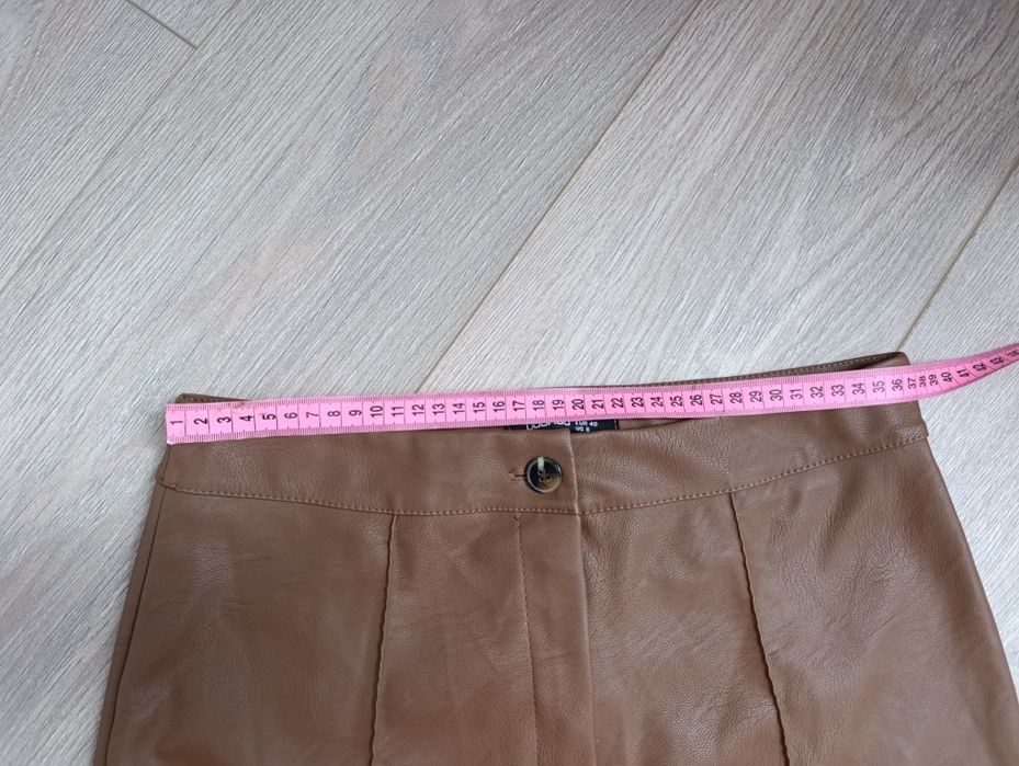 Шкіряні штани boohoo 12