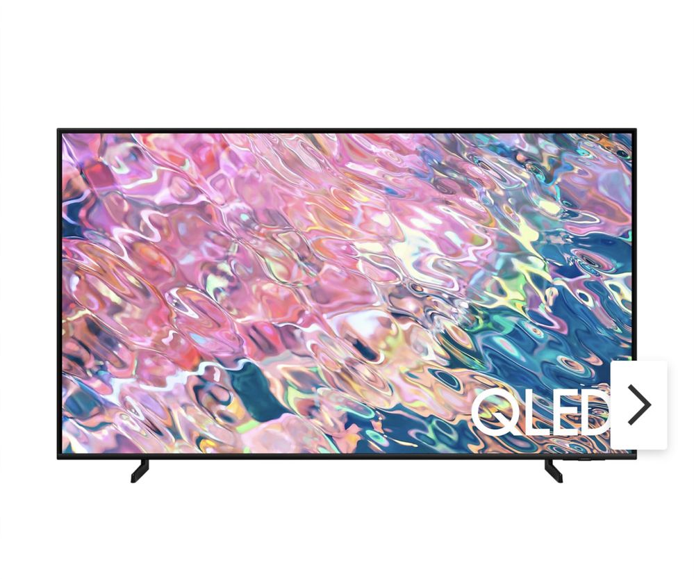 Telewizor SAMSUNG QE65Q60RATXXH 65" QLED 4K uszkodzony