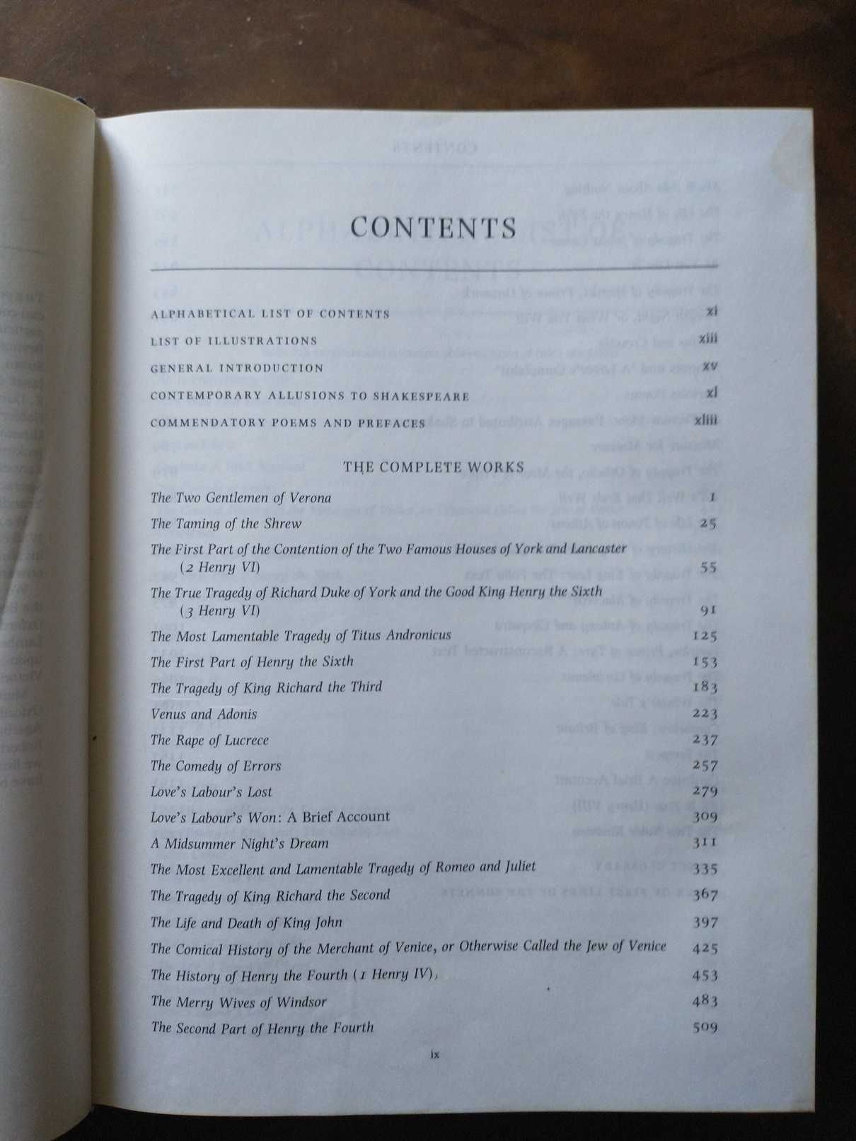 William Shakespeare. The Complete Works - ed. Wells, Taylor