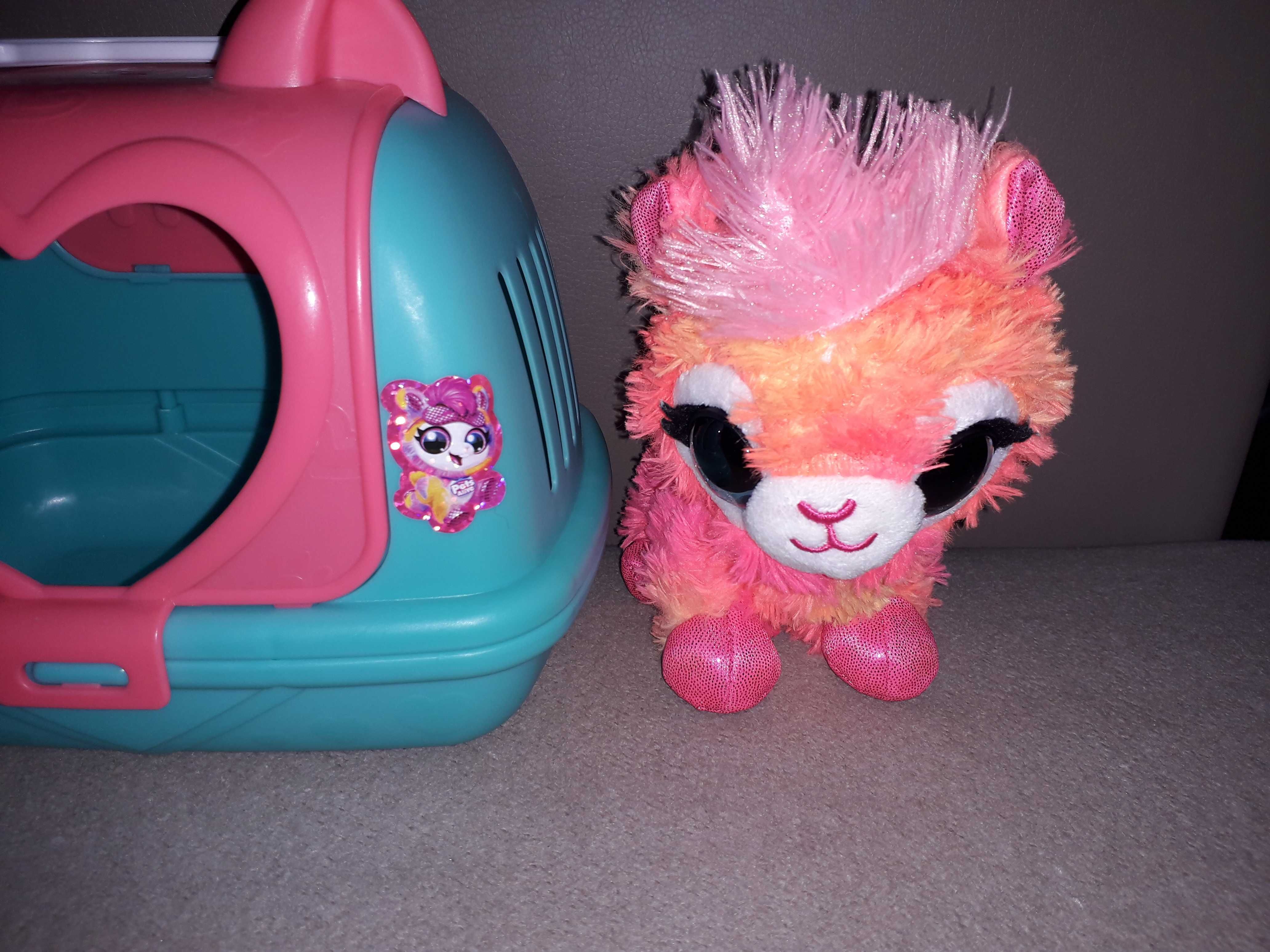 Zuru Pets Alive maskotka i transporter