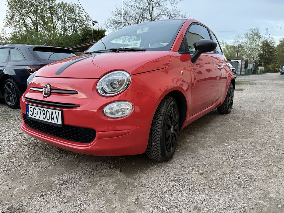 Fiat 500 1.2 Polift Corallo Rosso Mały Przebieg PL Salon
