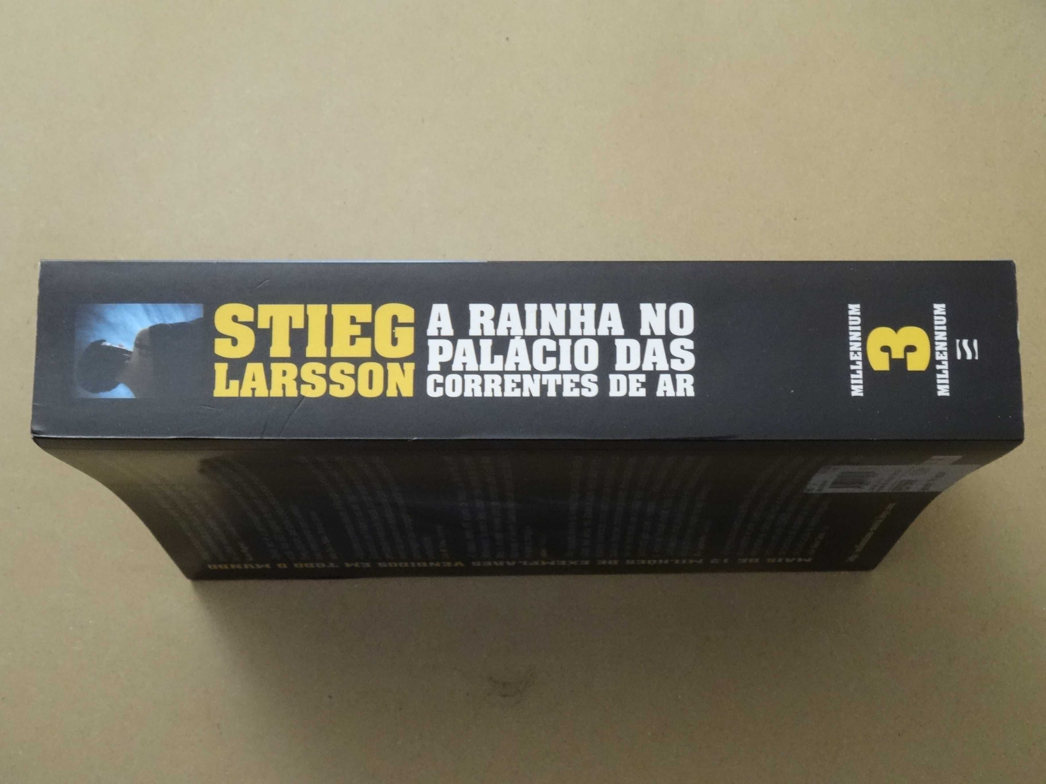 A Rainha no Palácio das Correntes de Ar de Stieg Larsson - 1ª Edição