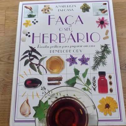 vendo livro faça o seu herbário