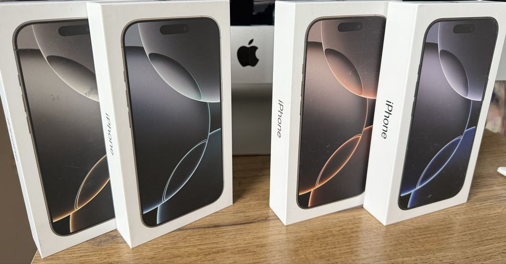 Nowe zaplombowane iPhone 16 Pro 256gb Titanium Natural szary i Black