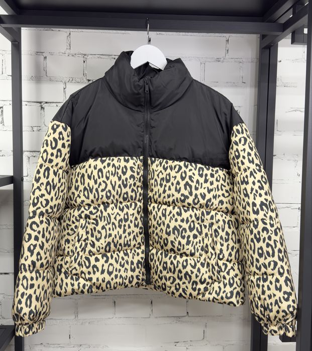 Куртка коротка жіноча only l леопардова