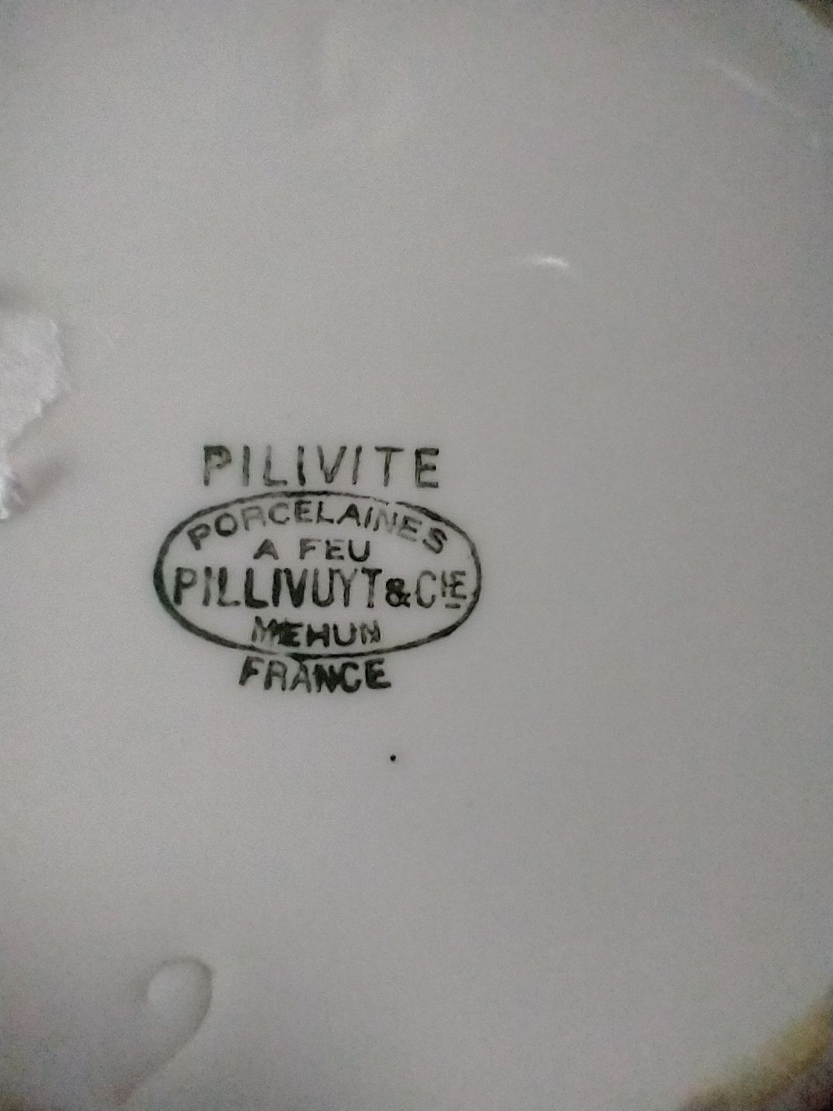 Czajniczek sygnatura Pilivite France