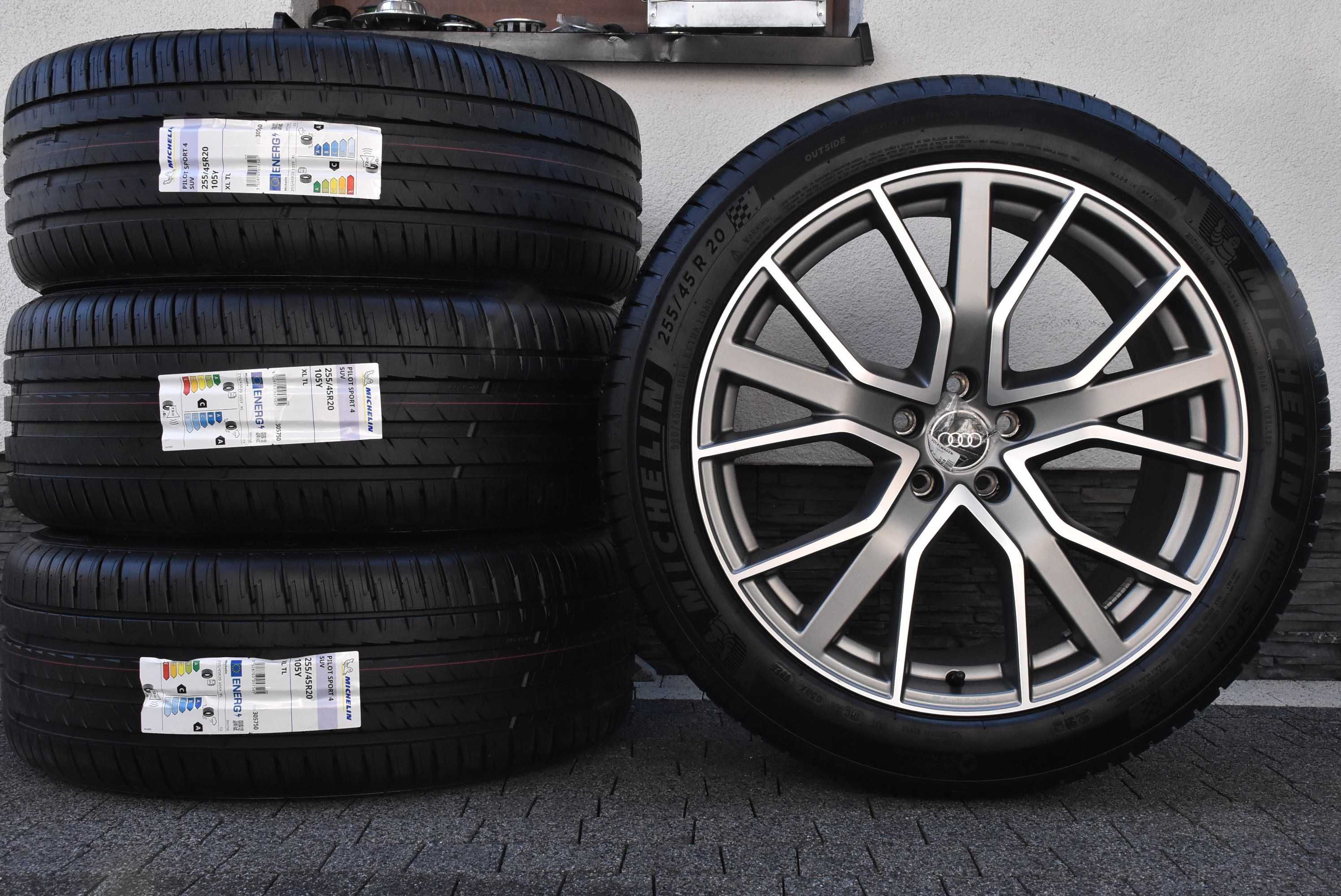 NOWE Koła OEM Audi Q5 SQ5 80A 20" NOWE Michelin SUV 2025r oryginał
