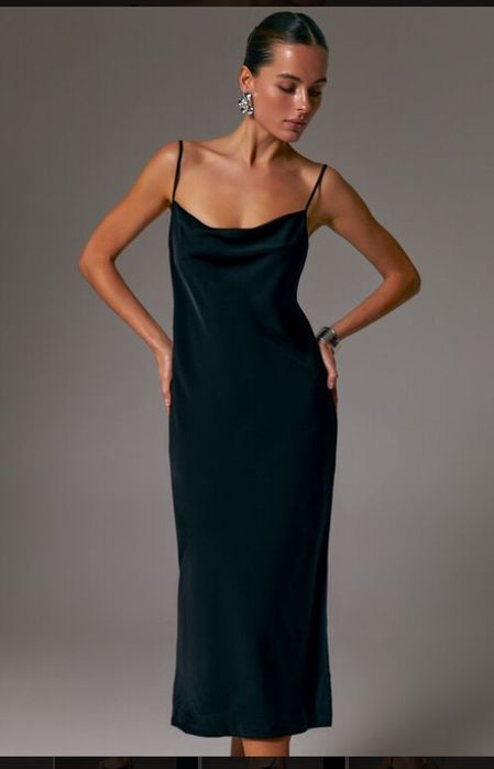 Чорне плаття комбінація