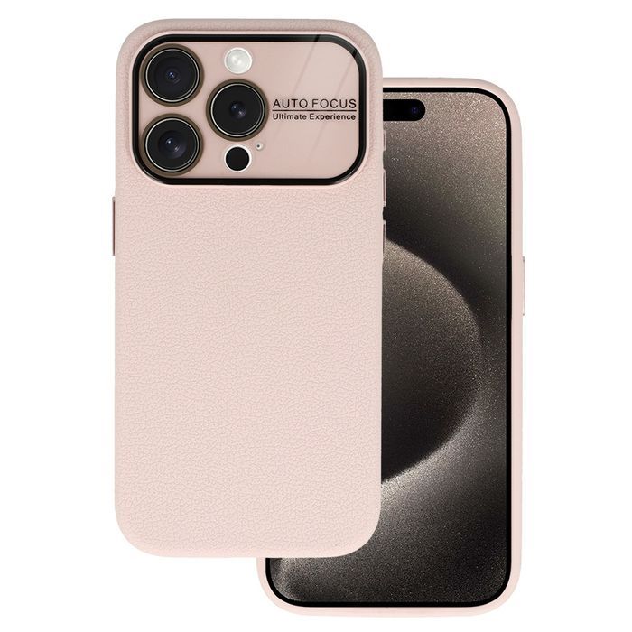 Tel Protect Lichi Soft Case Do Iphone 15 Pro Beżowy
