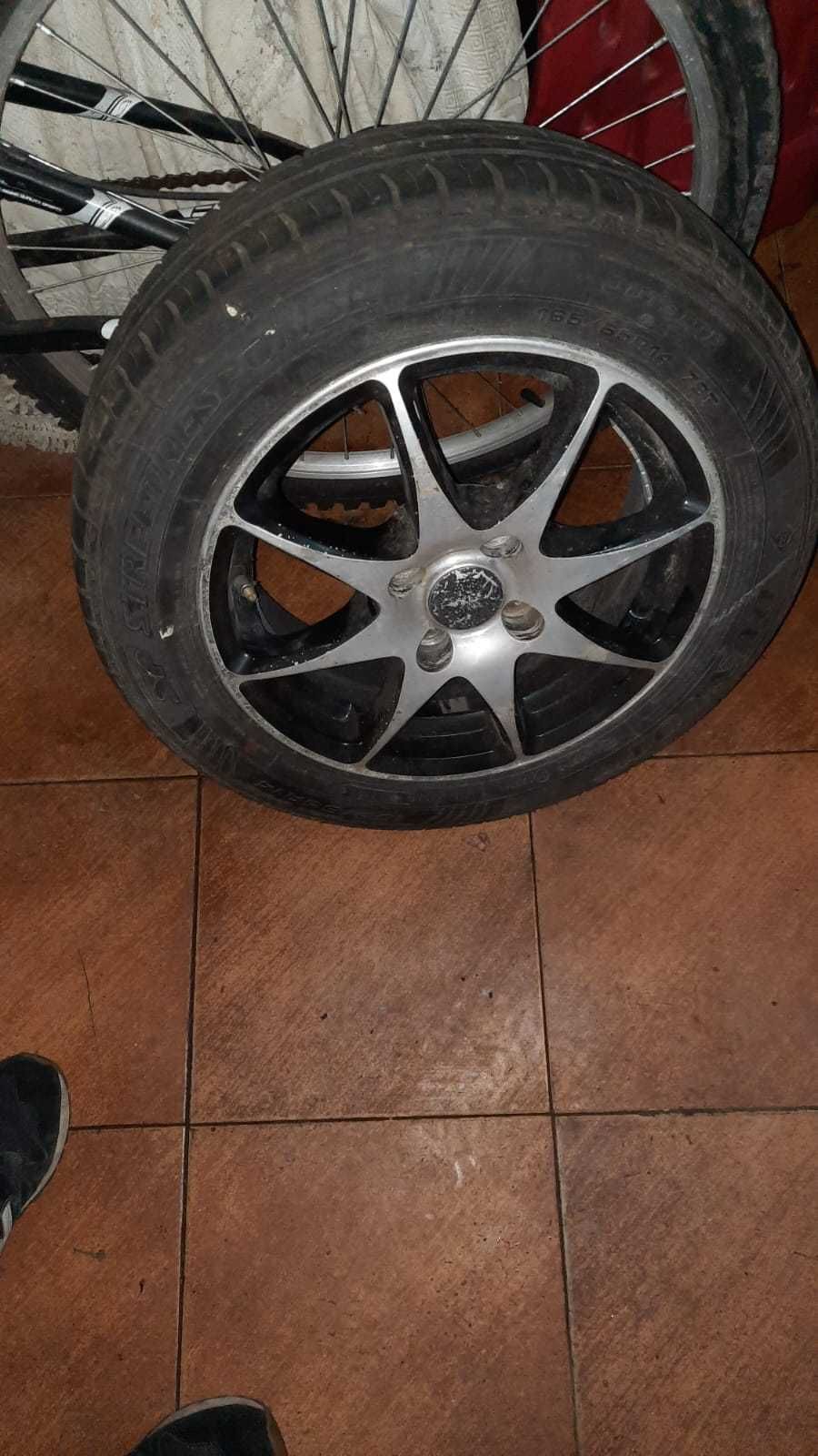 Vendo jantes 14 tsw 4×100