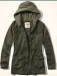 Hollister nowa damska kurtka parka wiatrówka bluza