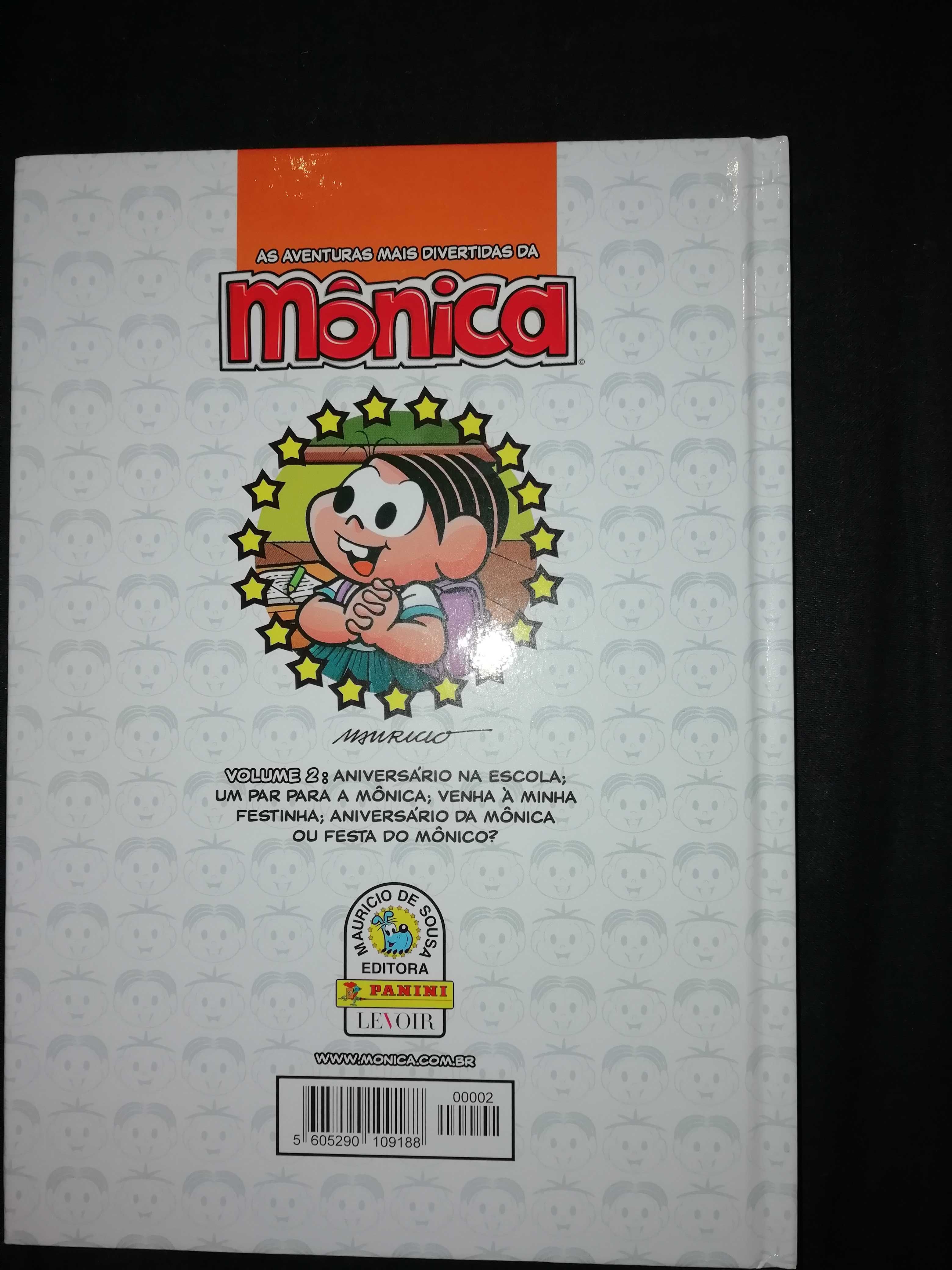 Vende-se livro "Mônica: Aniversário na Escola"