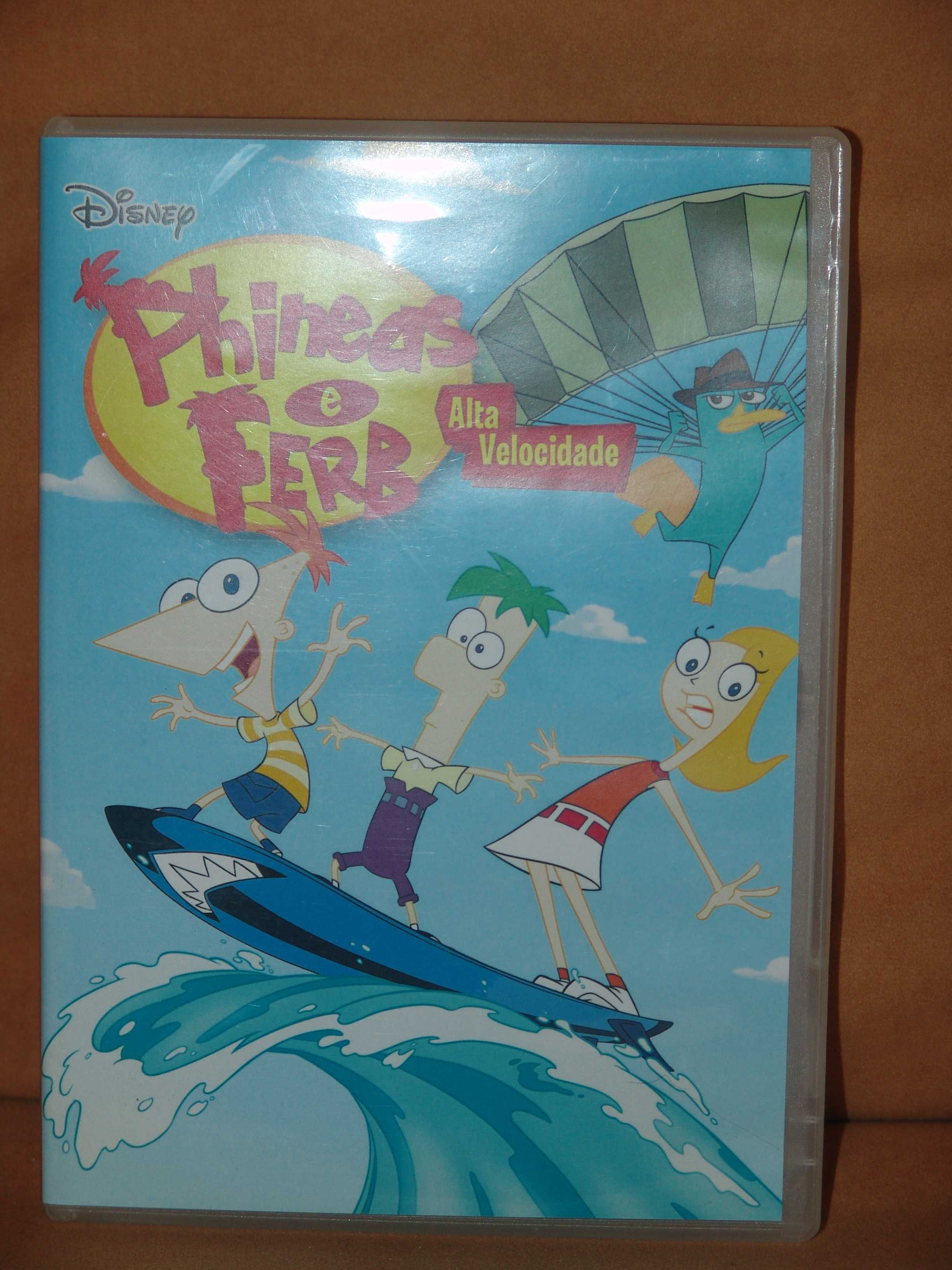 DVD-Phineas e Ferb - Alta Velocidade
