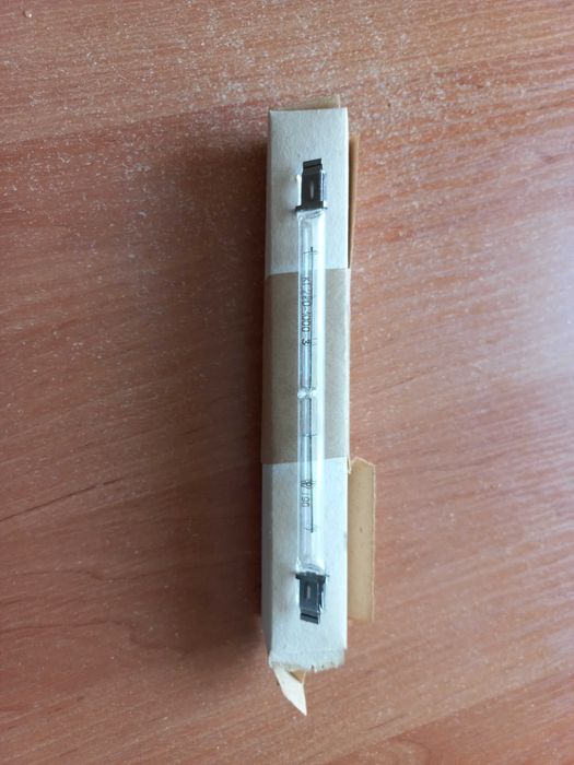 Лампа галогенна лінійна 220V 1000W з цоколем R7s